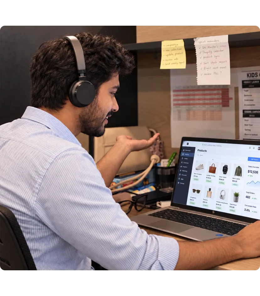 Back-office support operations